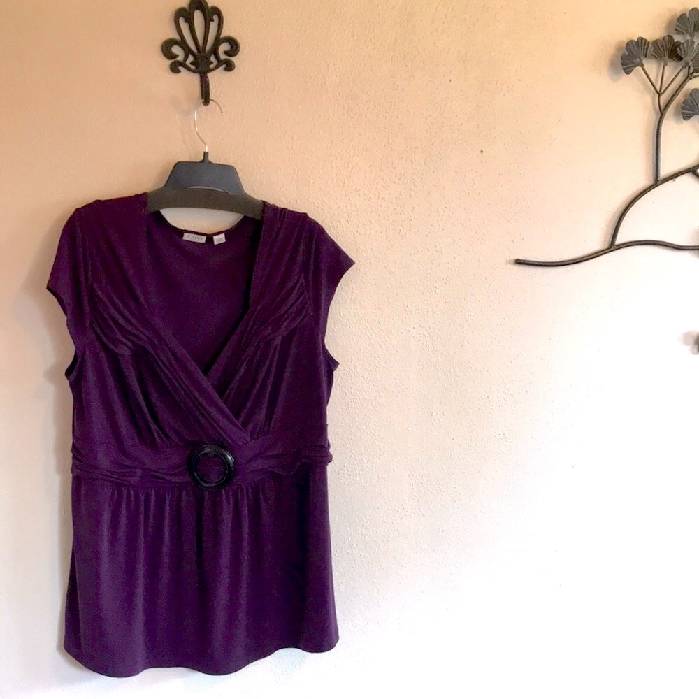 17)💜Beautiful Purple Cato blouse